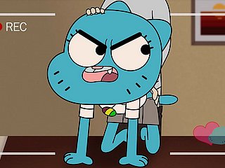 Nicole Wattersons Unprofessional Coming out - Stunning Blue planet of Gumball