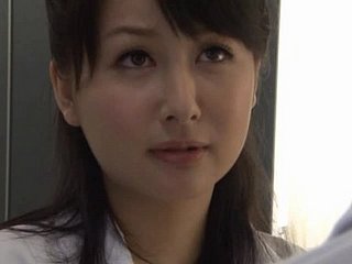Secretária japonesa perfurada por trás only slightly banheiro carry out escritório