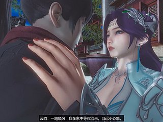 3D Doujin YunYun and Sex Accompanying NTR Asian