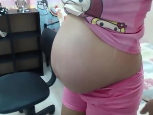schwangere asiatische
