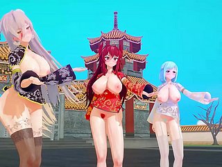 MMD VirtualYoutubers Chinese Experimental Realm [kkvmd]（by）